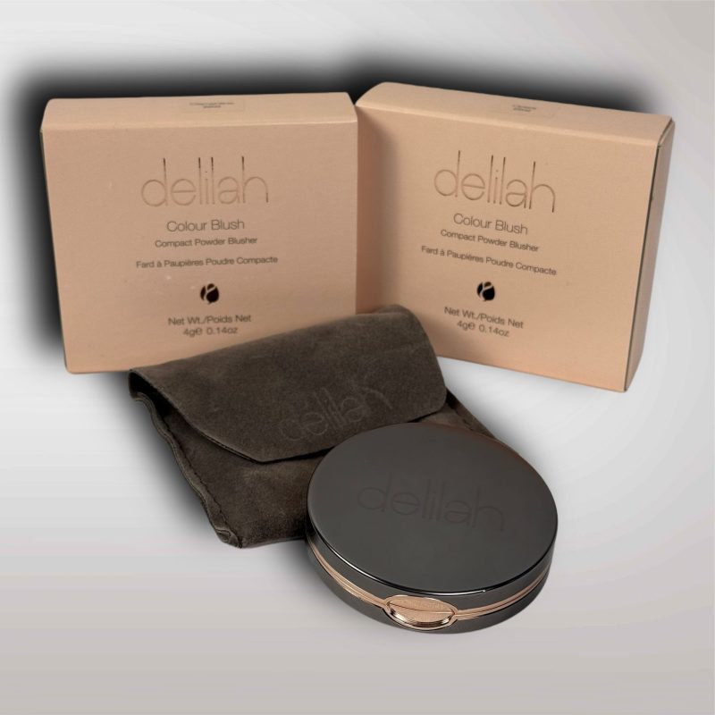 Silky Powder Blush Compact - Vegan & Cruelty-Free Makeup for Cheeks - Opera - imagine 2