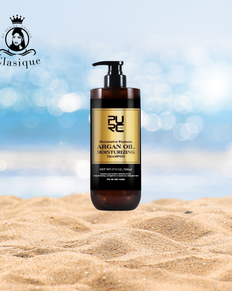 Șampon Hidratant cu Ulei de Argan PURE (500ml)