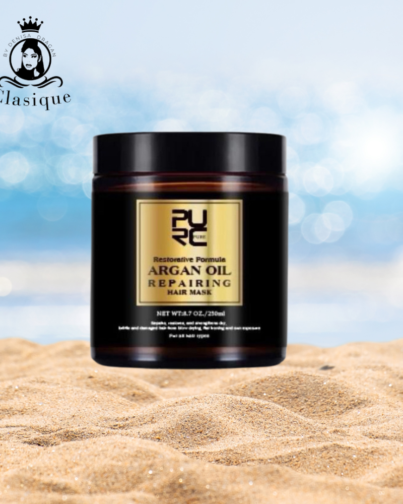 Mască de Păr Reparatorie cu Ulei de Argan PURE (220ml)