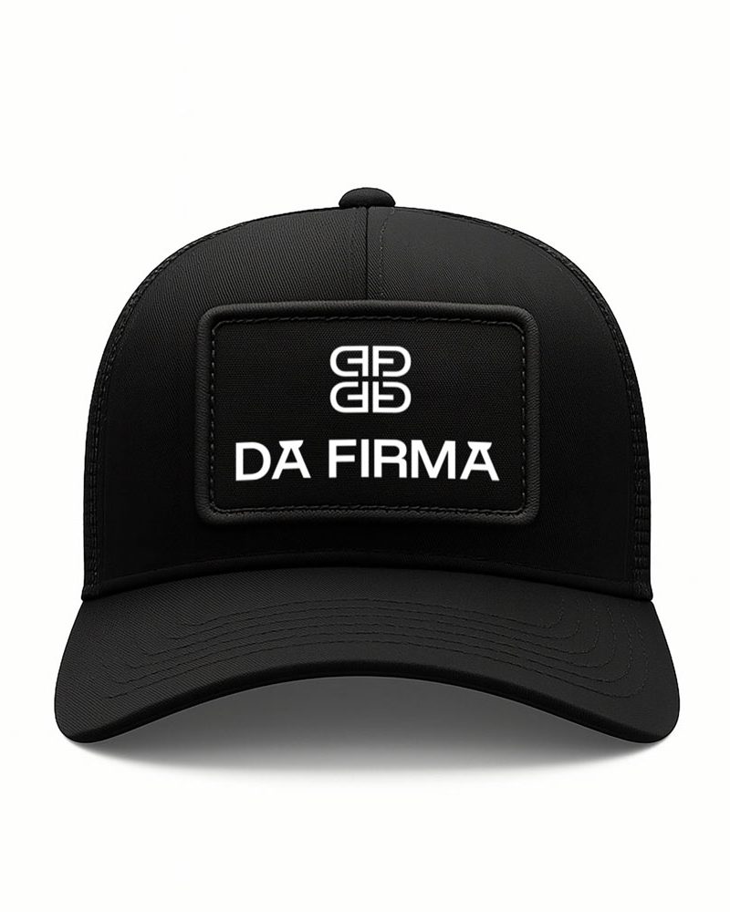 Sapca Patch Neagra M1 – DA FIRMA