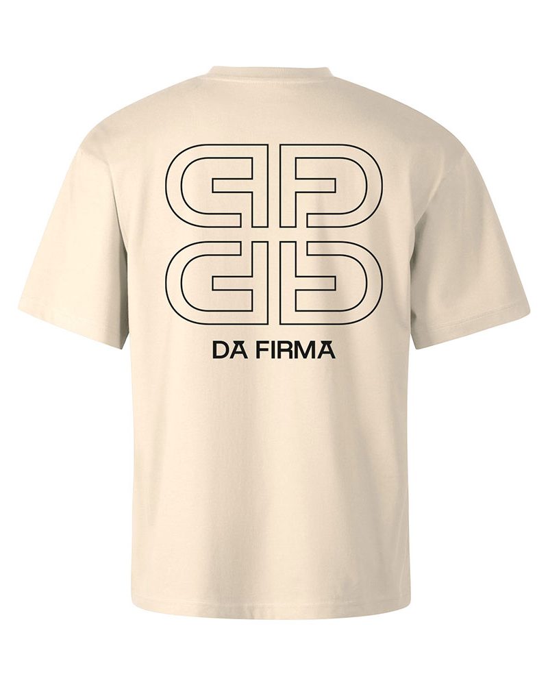 Tricou Oversize Crem M3 - DA FIRMA