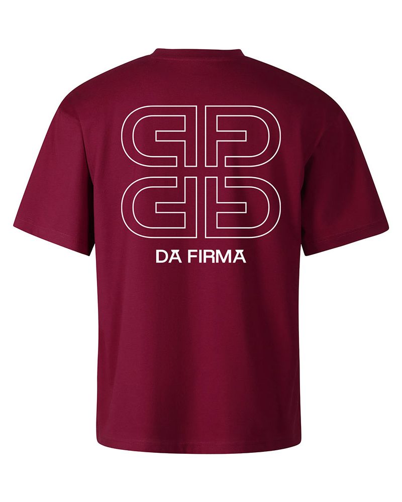 Tricou Oversize Visiniu M3 - DA FIRMA