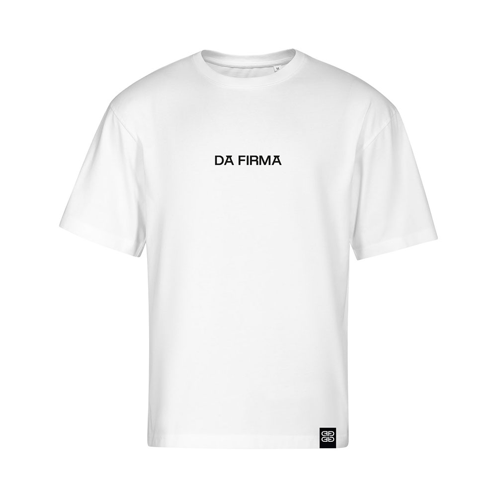 Tricou Oversize Alb M4 - DA FIRMA