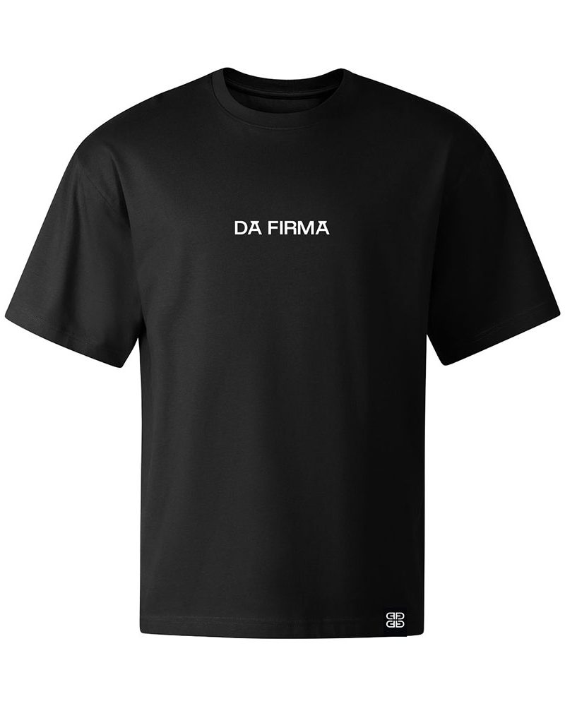 Tricou Oversize Negru M4 - DA FIRMA