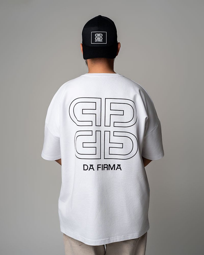 Tricou Oversize Alb M3 - DA FIRMA