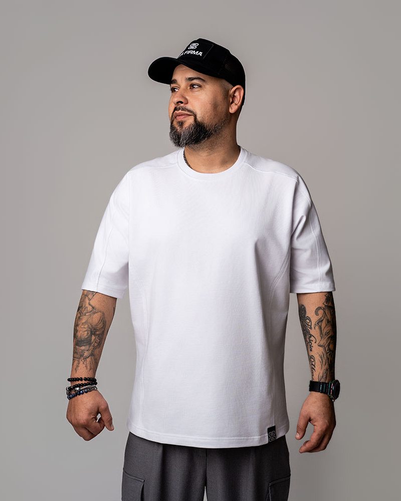 Tricou Oversize Special Alb M5 - DA FIRMA