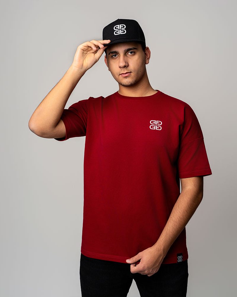 Tricou Oversize Visiniu M7 - DA FIRMA
