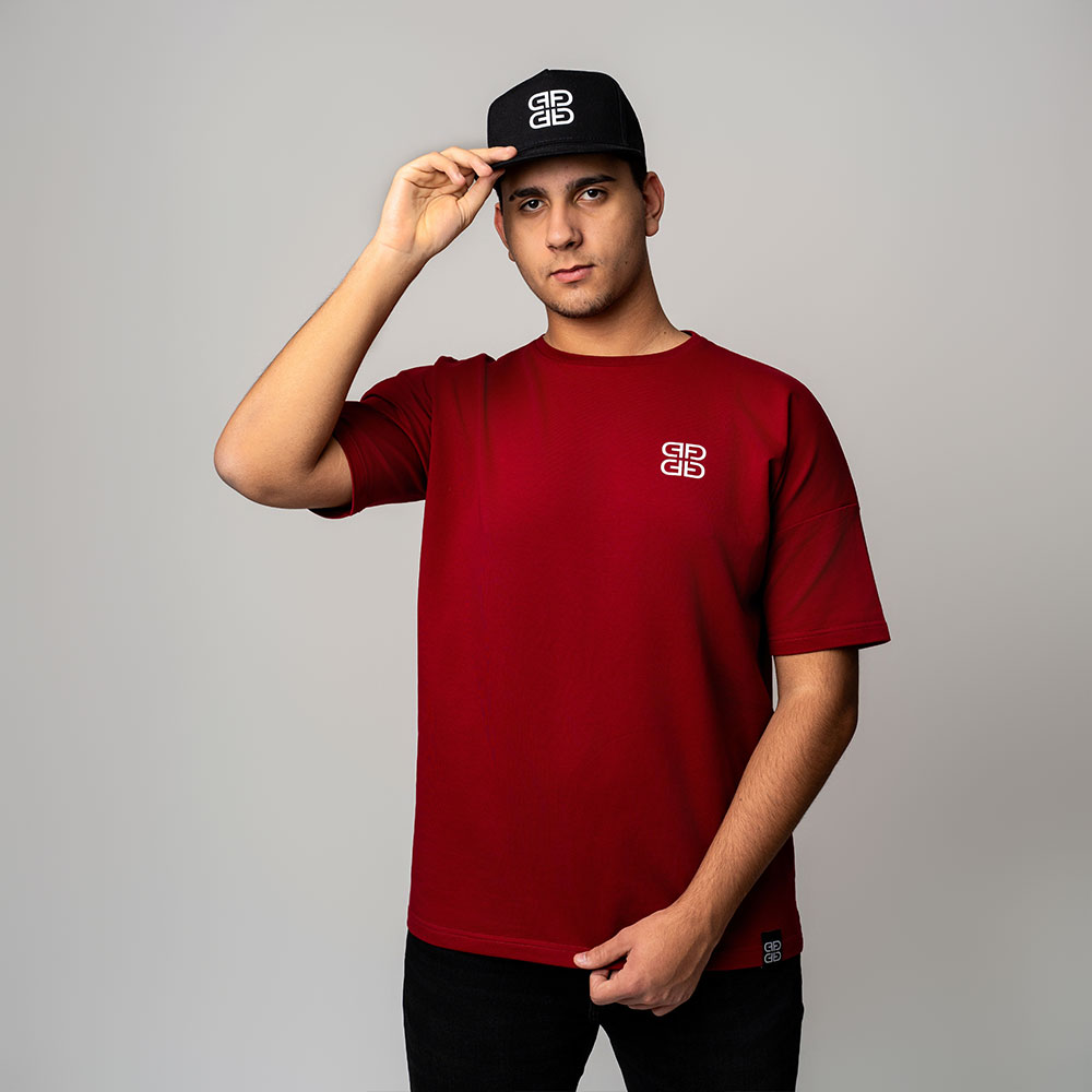 Tricou Oversize Visiniu M7 - DA FIRMA