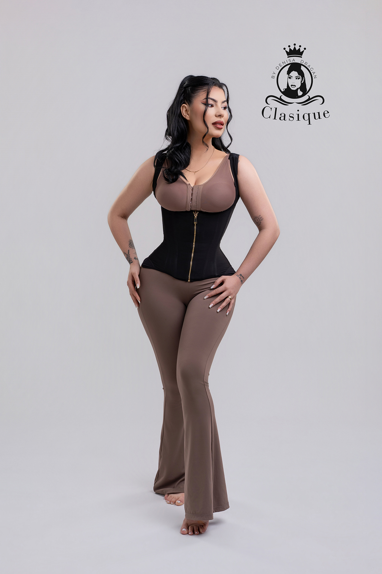 7013 Corset Clasique BackShape Pro – Corecție Postură & Compresie Puternică Modelează talia, spatele și corectează postura